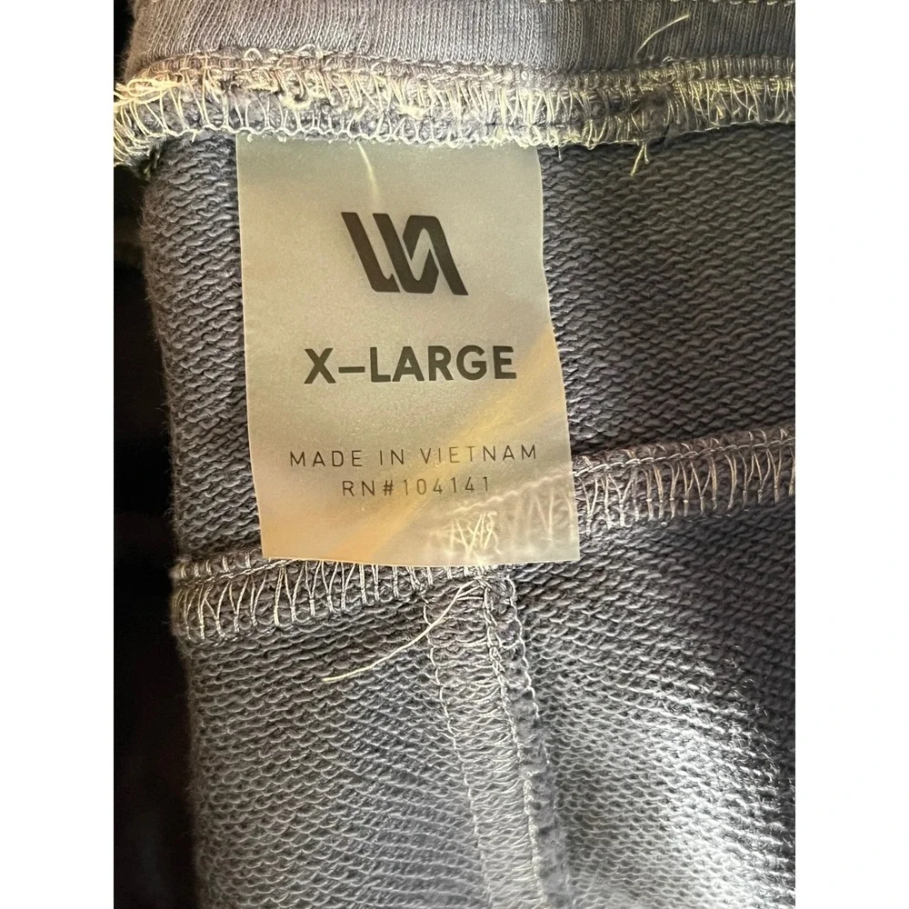 Vrst XL Mens Gray Elastic Waist Casual Jogger Pants‎ Made in Vietnam RN104141
